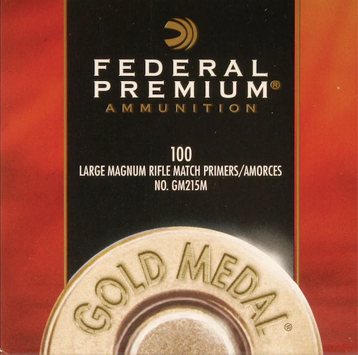 Buy Federal Premium Gold Medal Large Rifle Magnum Match Primers Online