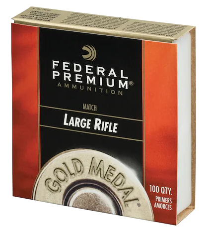 Buy Federal Premium Gold Medal Large Rifle Match Primers Online