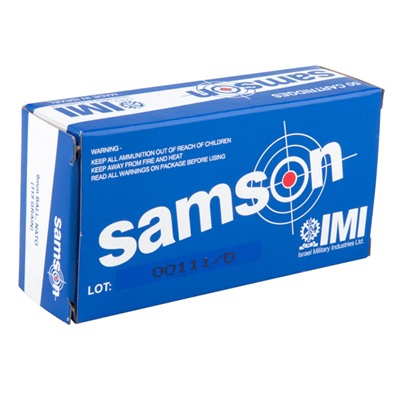 Buy IMI Samson Ammo 9mm 115gr FMJ 50/bx Online