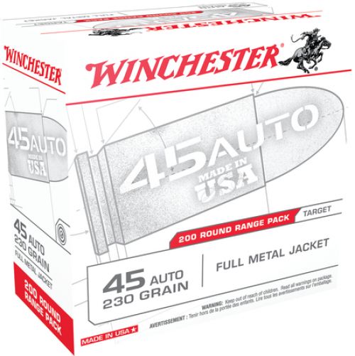 Buy Winchester AMMO .45 ACP 230GR FMJ 200/3 Online