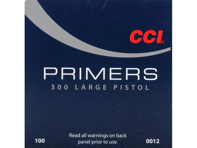 Buy CCI Large Pistol Primers #300 Box of 1000 (10 Trays of 100) Online