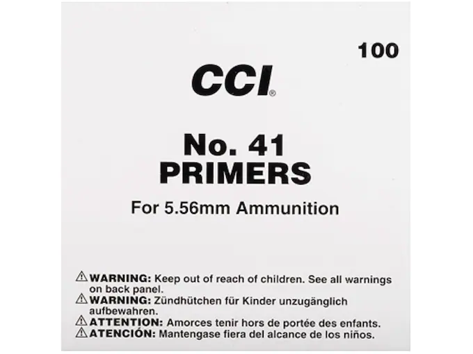 Buy CCI Small Rifle 5.56mm NATO-Spec Military Primers Online